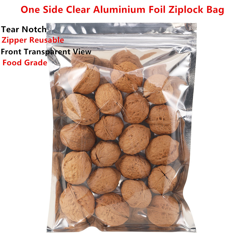 Ziploc Food Storage - 100 Sacos Zip Lock de Alumínio