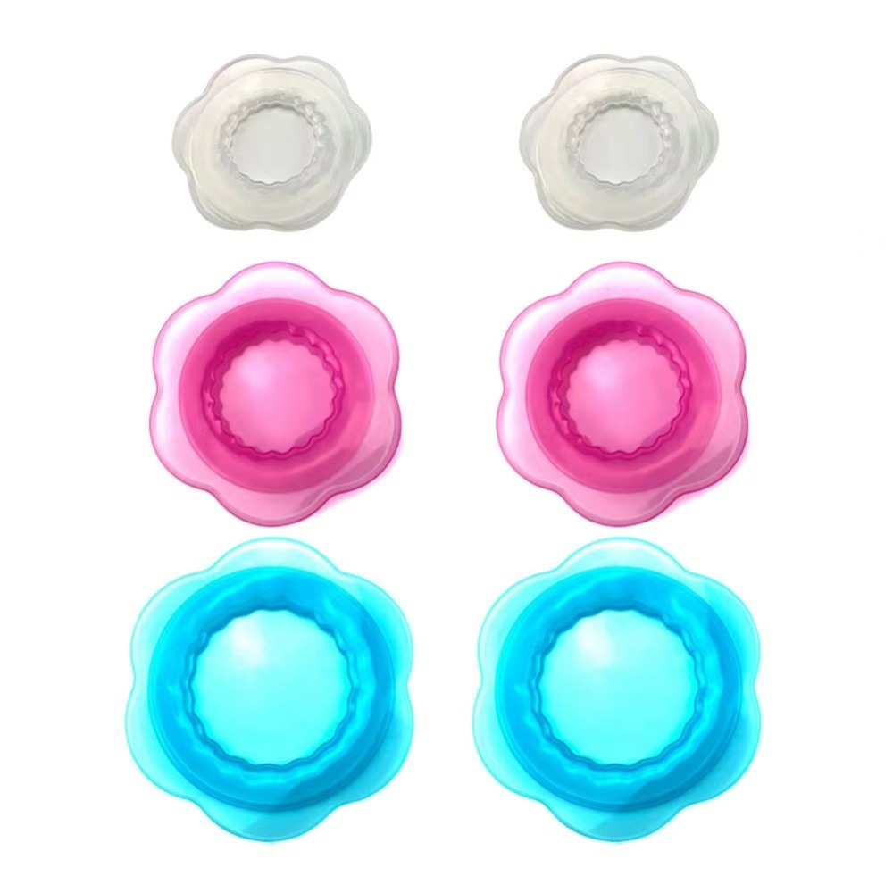 Silicone Stretch Lid - 1/3 pçs grau alimentício microondas capa
