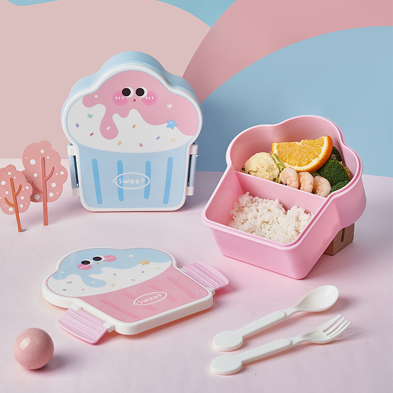 Food Storage With Compartments - Bonito bento lancheira escola aquecedor portátil