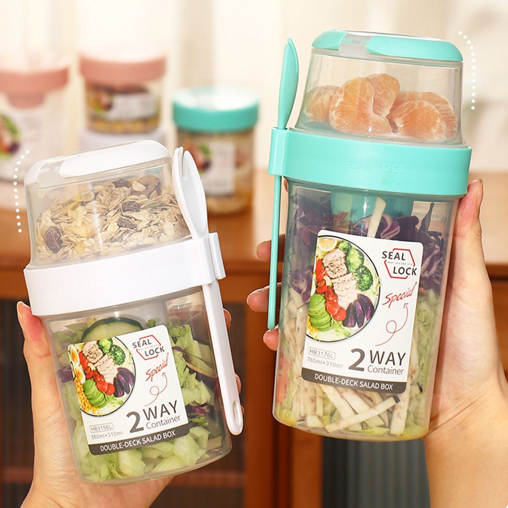 Food Storage Yogurt - Caixa de manutenção fresca de camada
