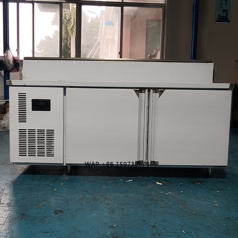 Food Storage In Cooler - Refrigerador Comercial Embutido de 2 Portas