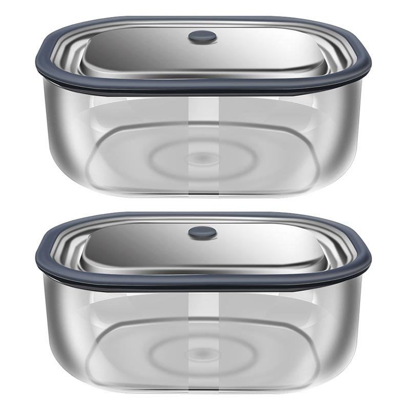 Food Storage With Glass Lids - Lancheira De Vidro De Borosilicato Alto,