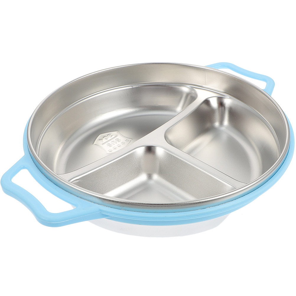 Food Storage Stainless Steel - Prato de Aço Inoxidável com Divisórias