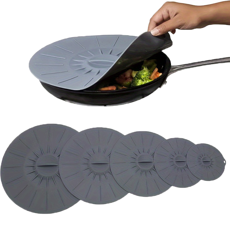 Silicone Stretch Lid - 5 Peças de Tampas de Silicone