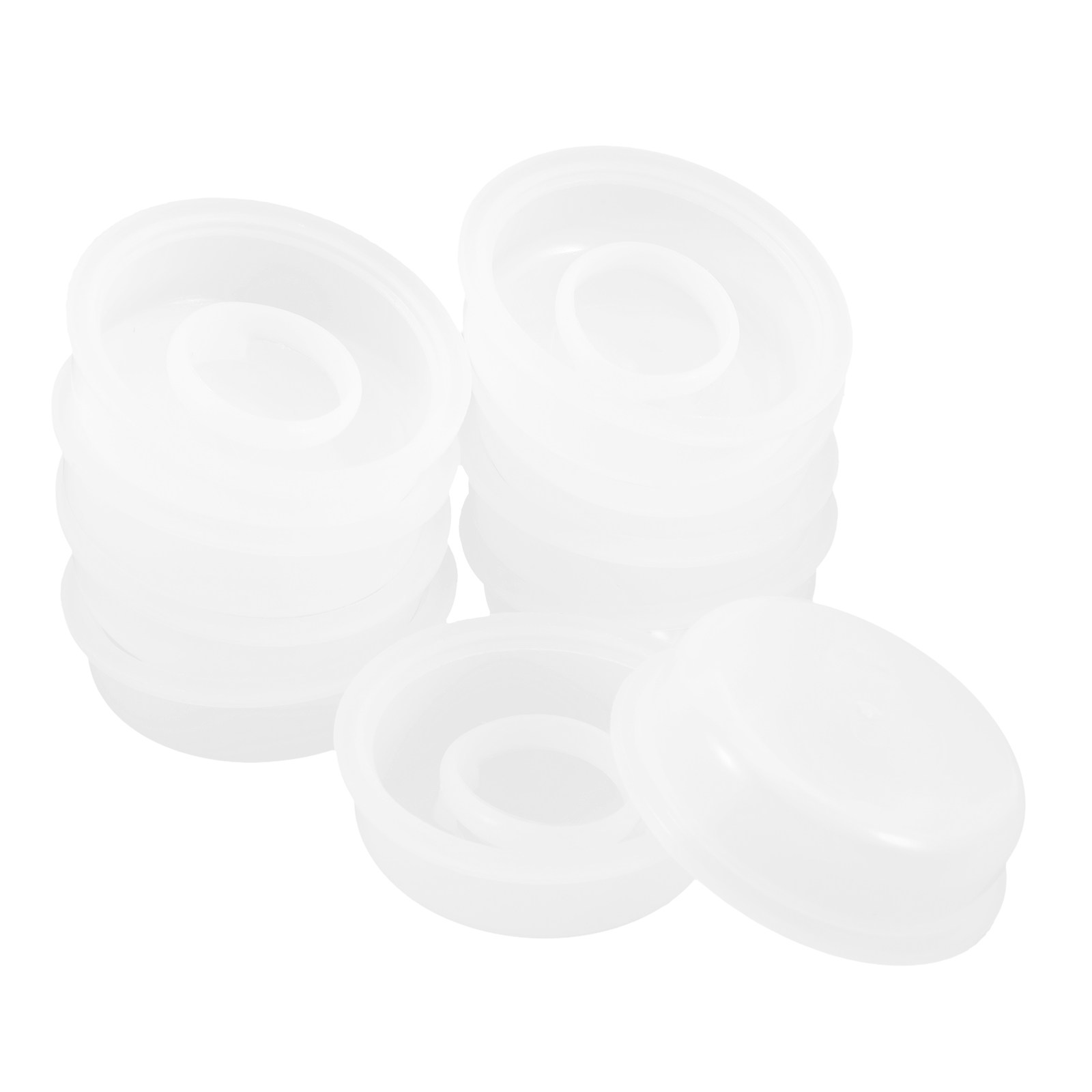 Food Storage Plastic - 10 Peças de Tampas Plásticas para