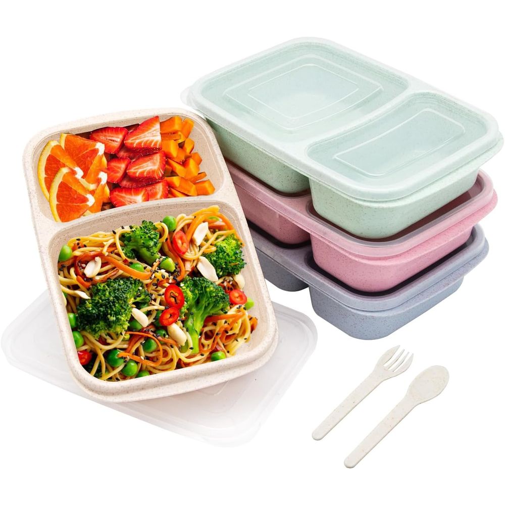 Conjunto de 4 Caixas de Almoço - Food Storage With Compartments avaliação e preço