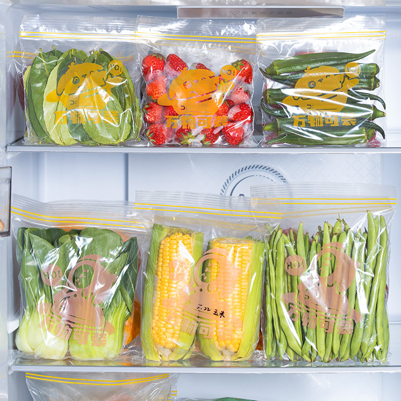 Saco Reutilizável com Zíper, T - Food Storage Reusable Bags avaliação e preço