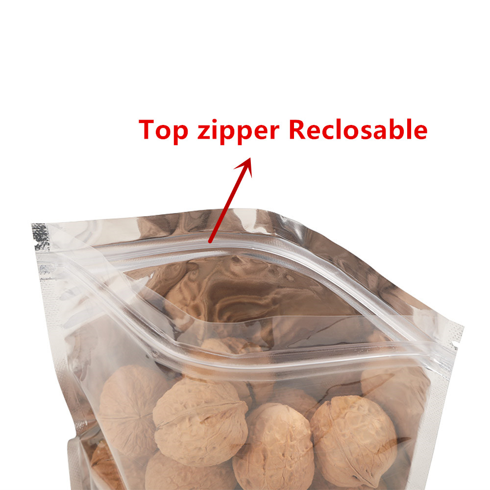 100 Sacos Zip Lock de Alumínio - Ziploc Food Storage avaliação e preço