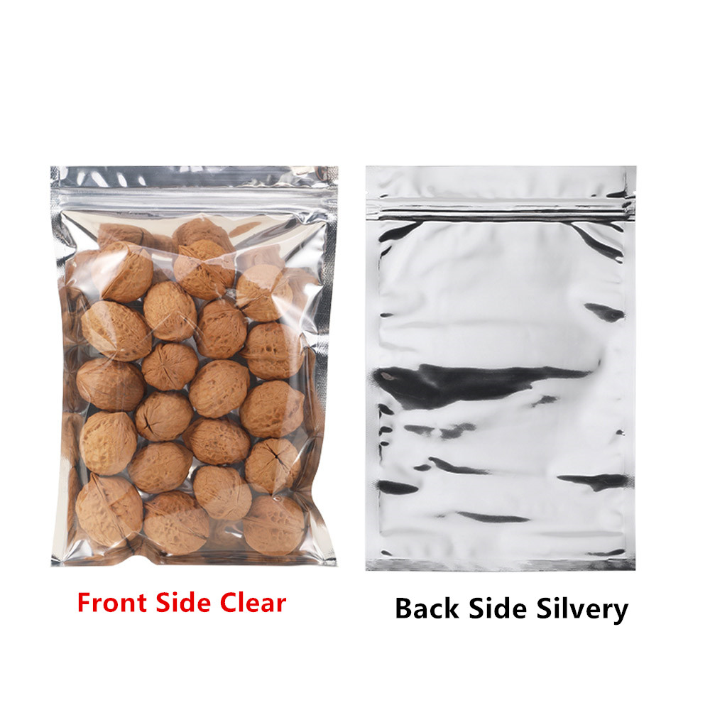100 Sacos Zip Lock de Alumínio - Ziploc Food Storage avaliação e preço