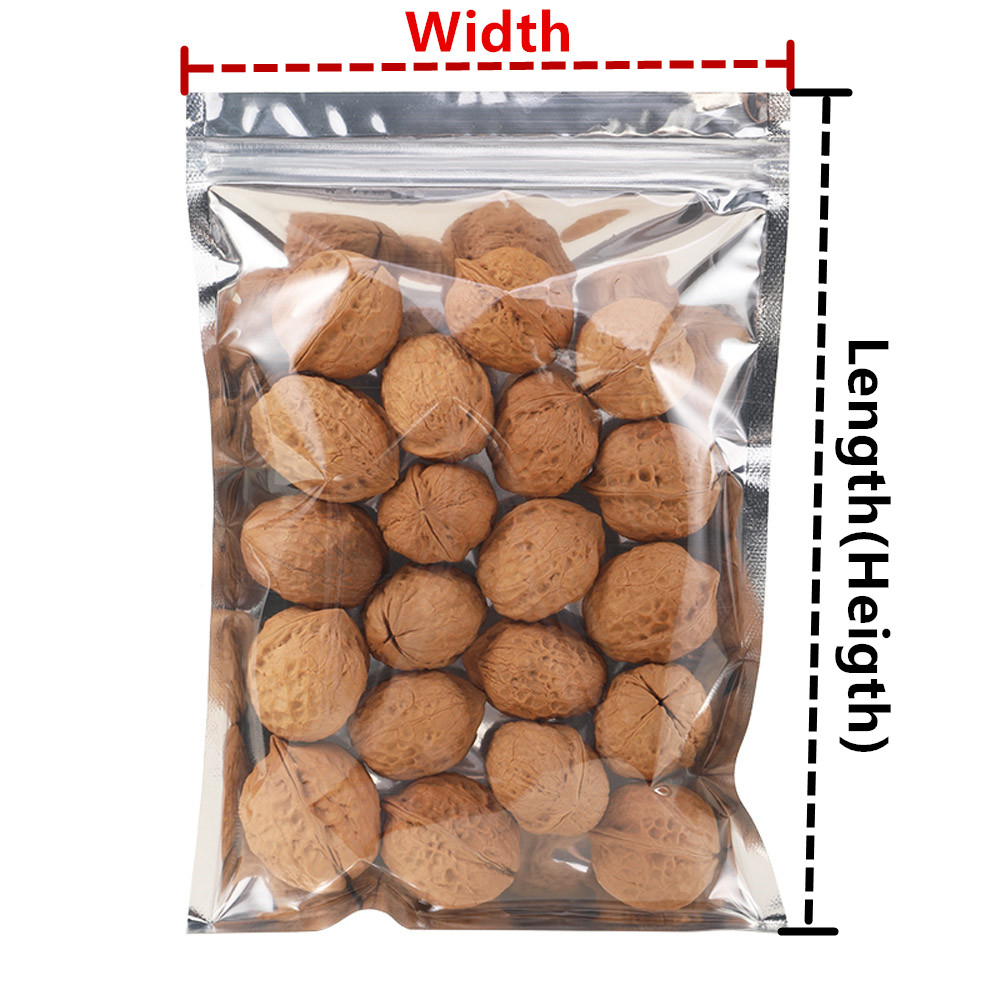 100 Sacos Zip Lock de Alumínio - Ziploc Food Storage avaliação e preço