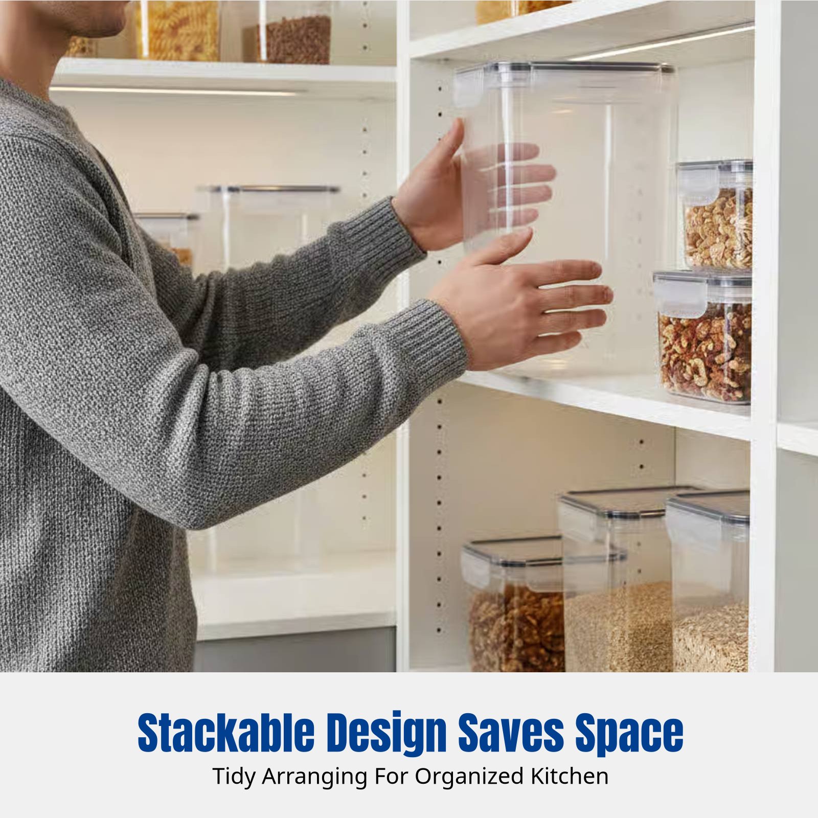 Conjunto de Recipientes Hermét - Food Storage Plastic avaliação e preço
