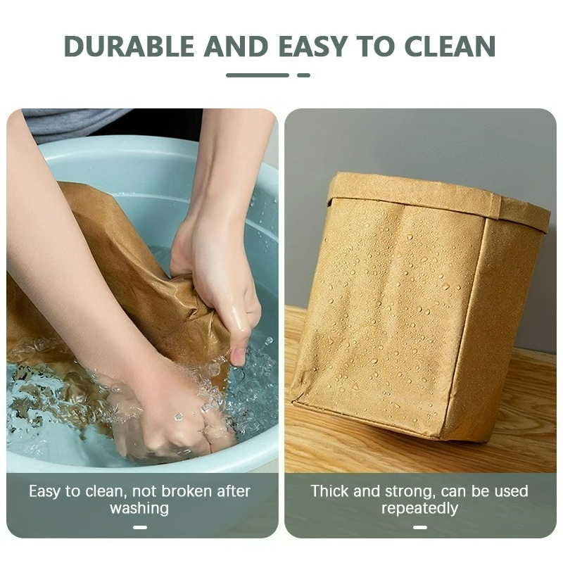 Saco de papel kraft lavável, s - Food Storage Reusable Bags avaliação e preço