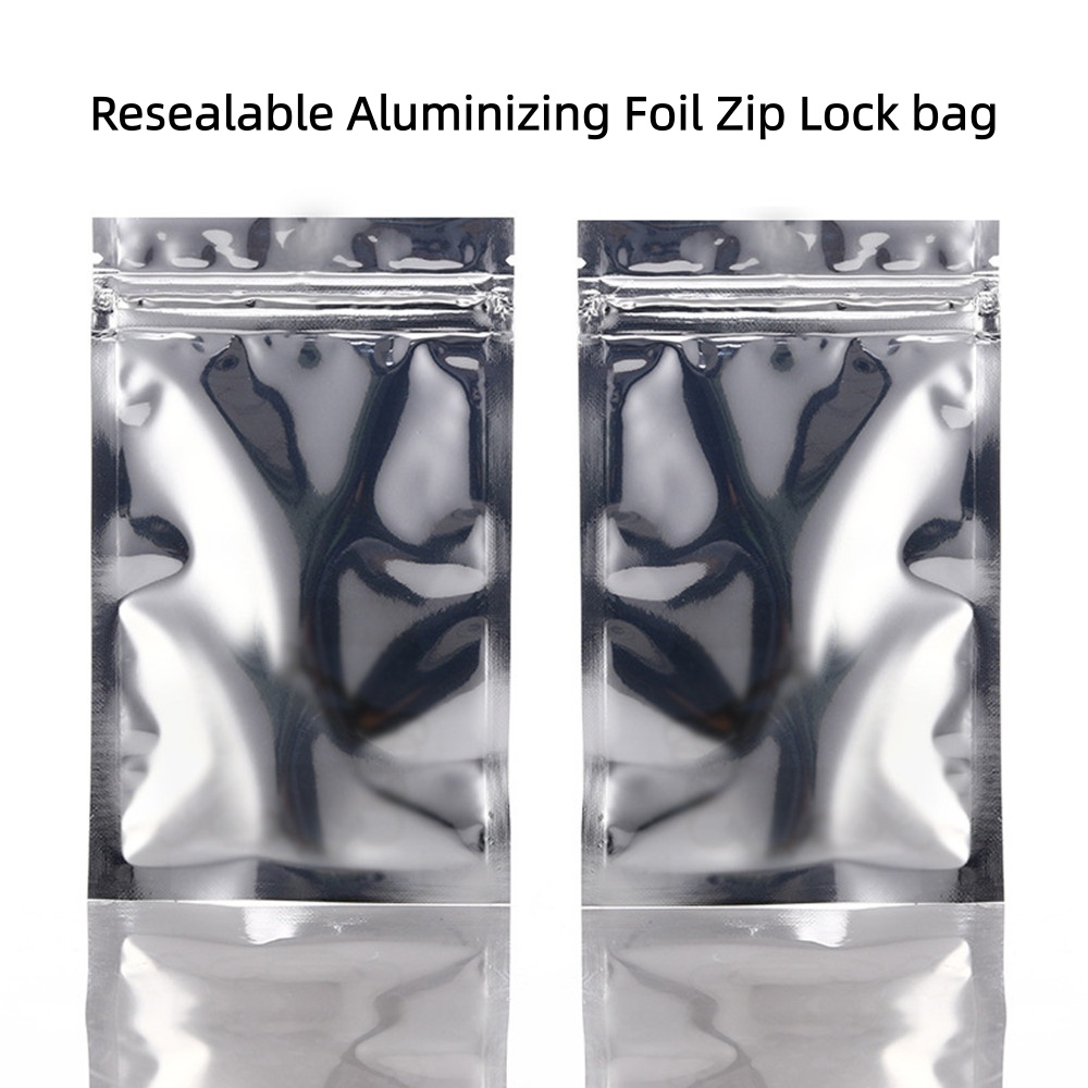 Sacos de Alumínio Prateados Br - Ziploc Food Storage avaliação e preço