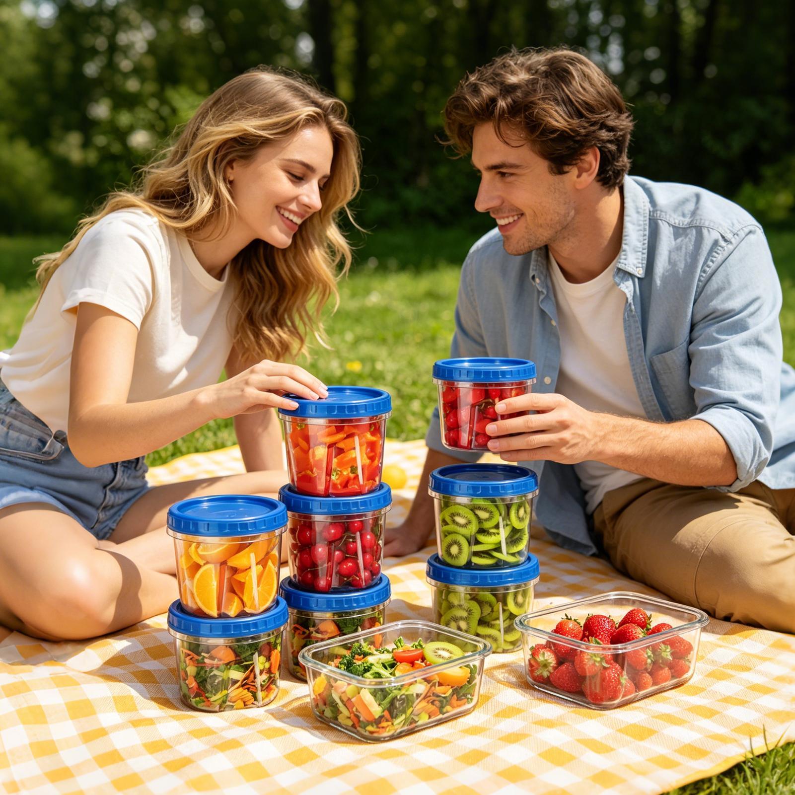 Recipientes para armazenamento - Food Storage Plastic avaliação e preço
