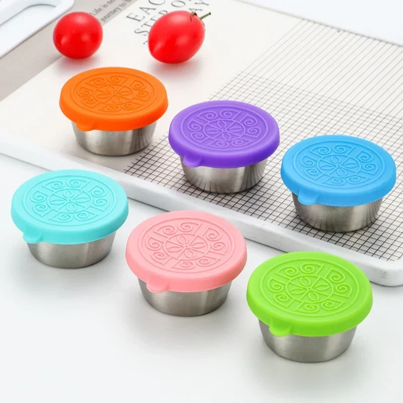 6 pc/set 304 aço inoxidável me - Silicone Stretch Lid avaliação e preço