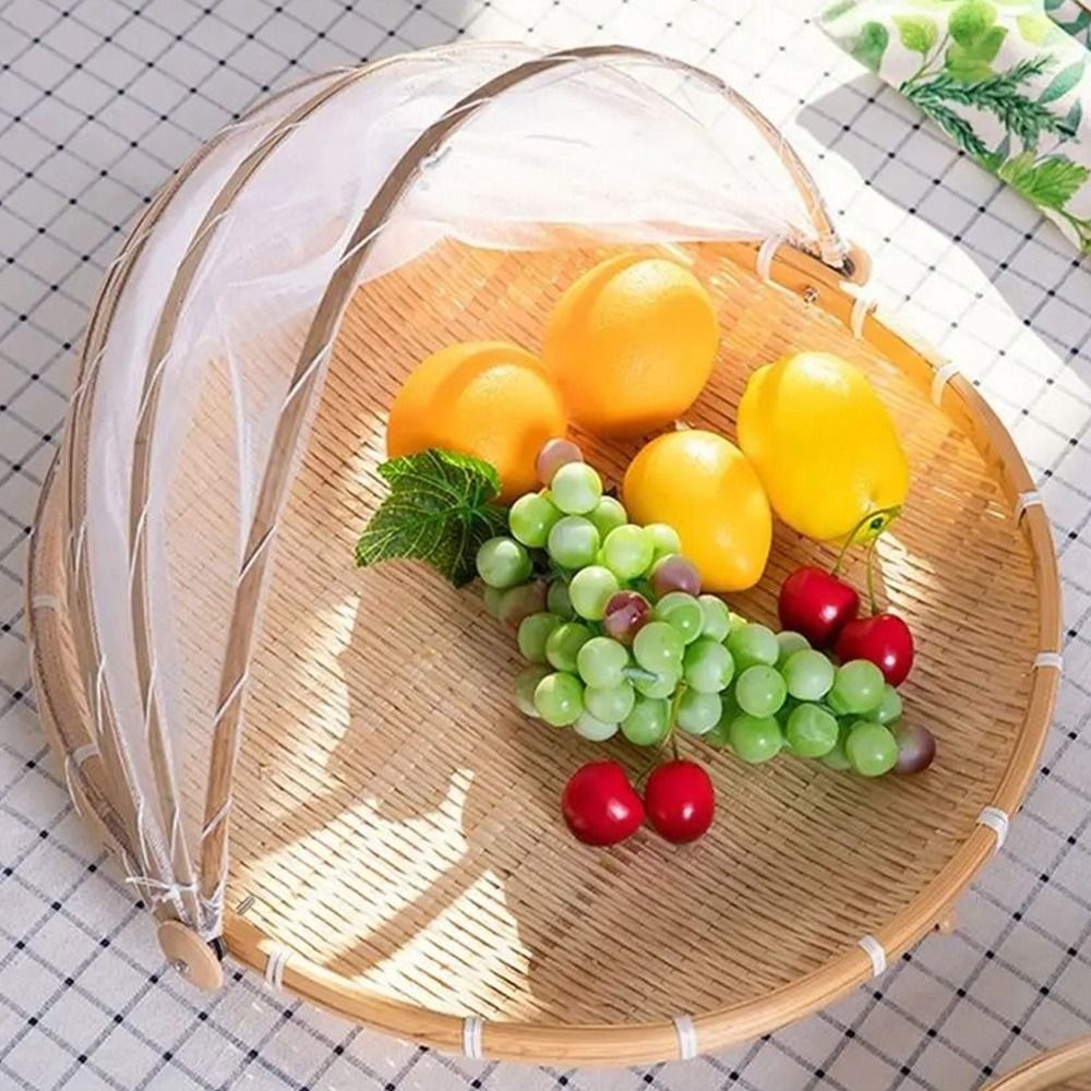 Cesto de Bambu para Alimentos  - Food Storage Net avaliação e preço