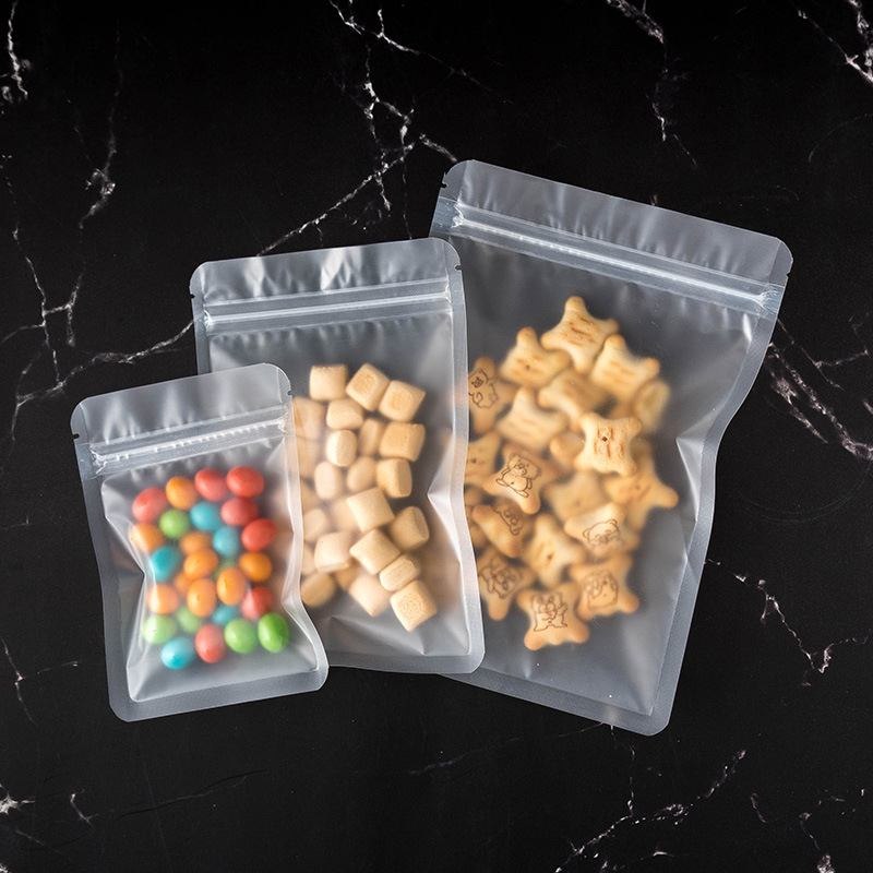 50 pçs fosco fosco zip lock sa - Ziploc Food Storage avaliação e preço