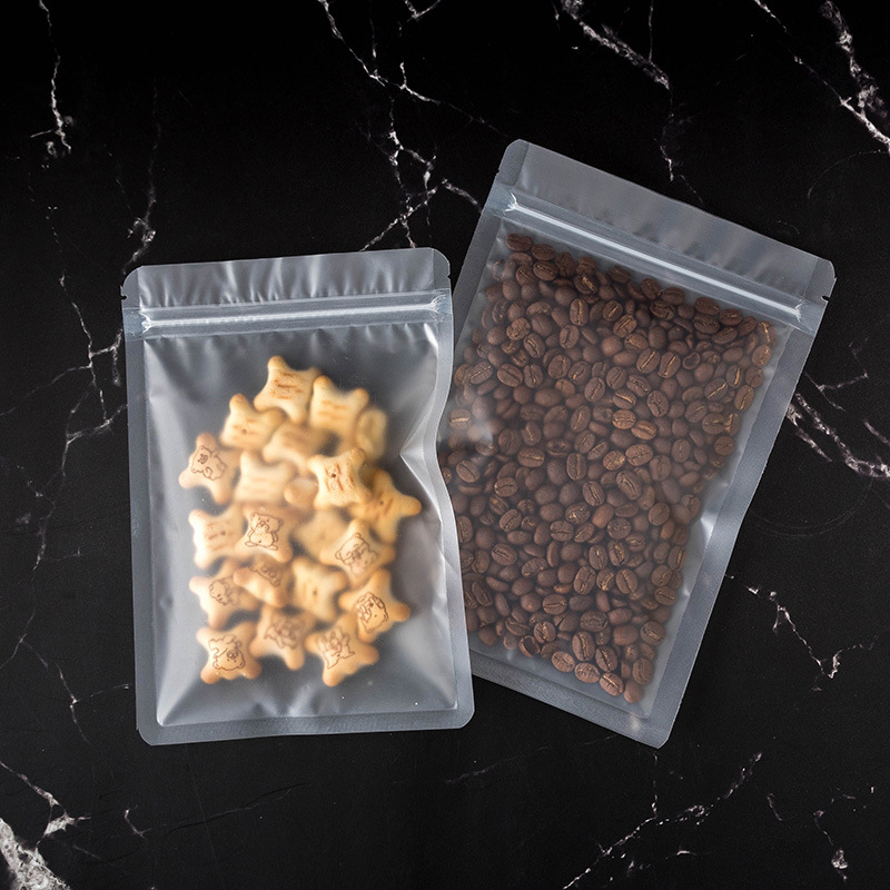 50 pçs fosco fosco zip lock sa - Ziploc Food Storage avaliação e preço