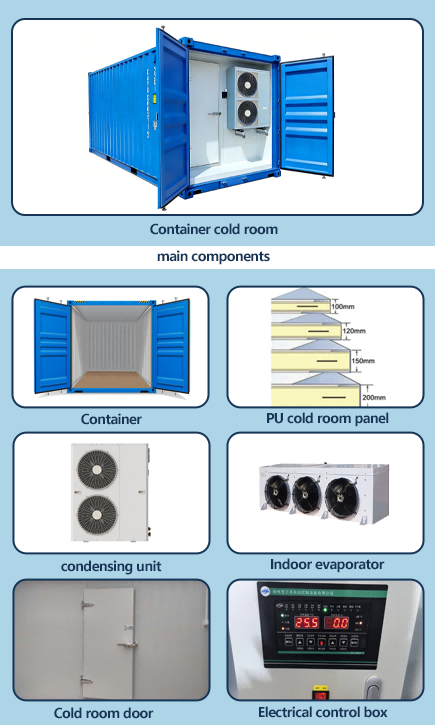 Contêiner Reefer de Alta Quali - Food Storage In Cooler avaliação e preço