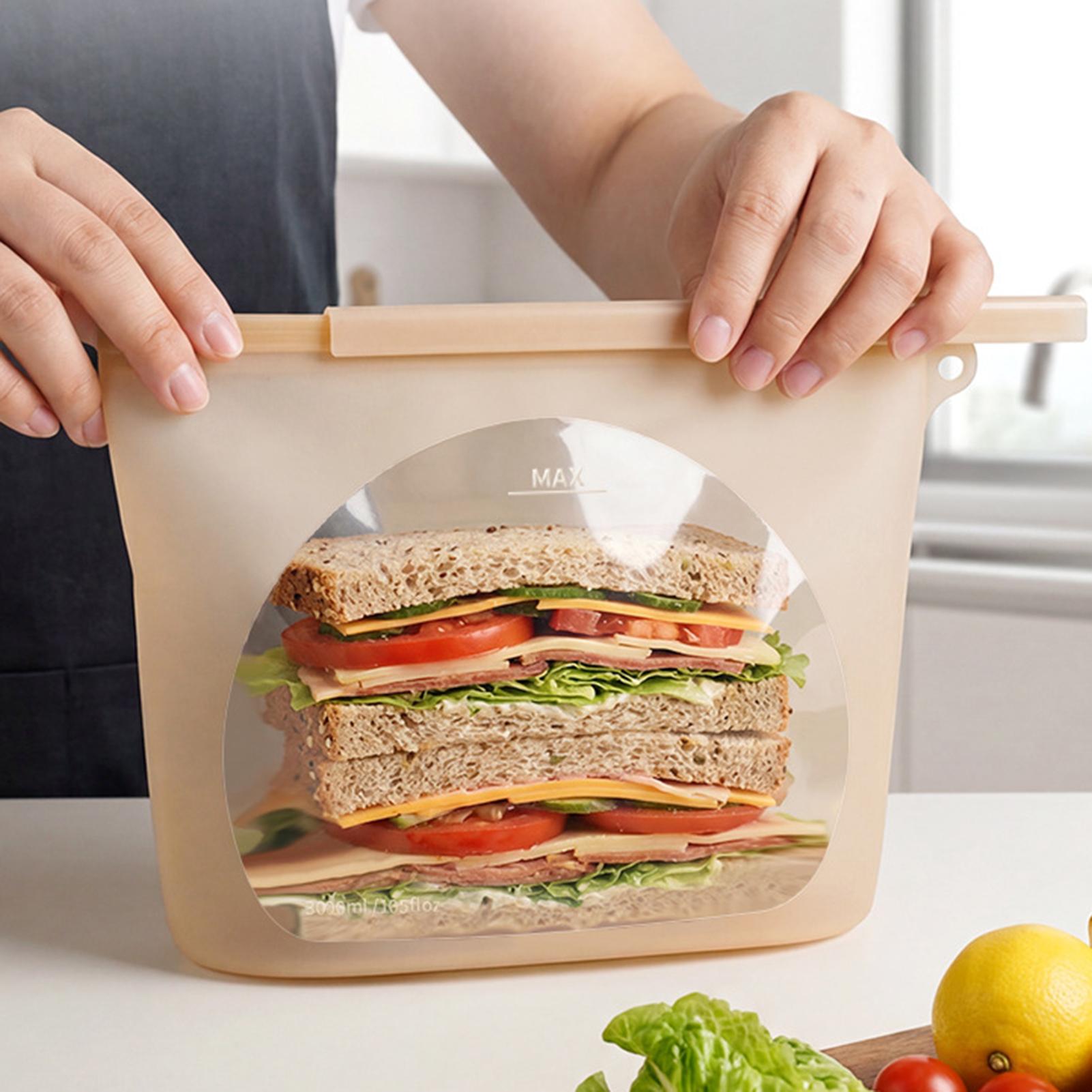 Sacos de silicone para armazen - Ziploc Food Storage avaliação e preço