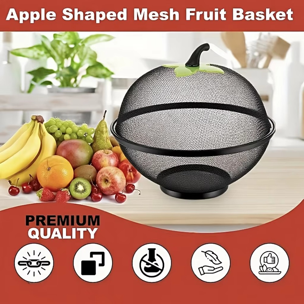 Cesta de frutas de metal com t - Food Storage Net avaliação e preço