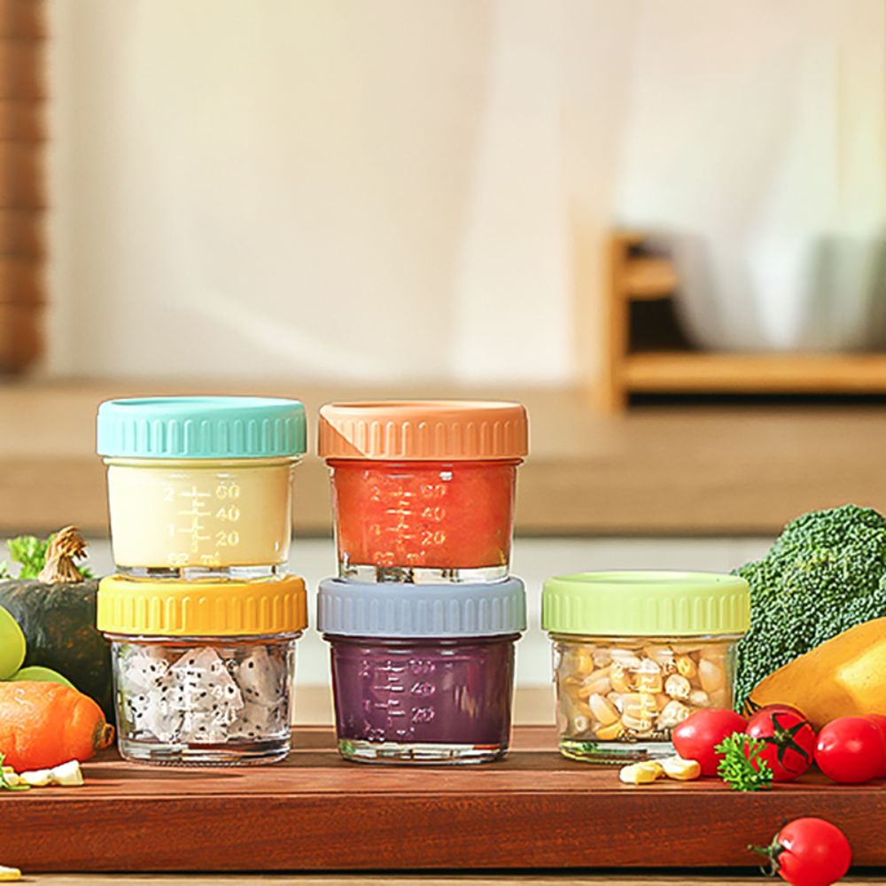 Jarra de vidro para comida de  - Food Storage With Glass Lids avaliação e preço