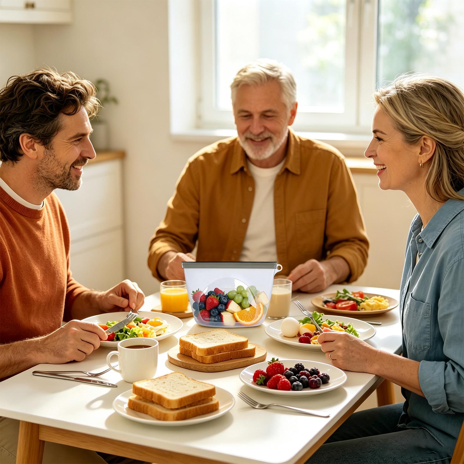 Sacos reutilizáveis ​​para arm - Ziploc Food Storage avaliação e preço
