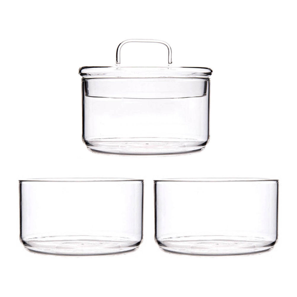 Conjunto de 1 Tigela de Vidro  - Food Storage Glass Jar avaliação e preço