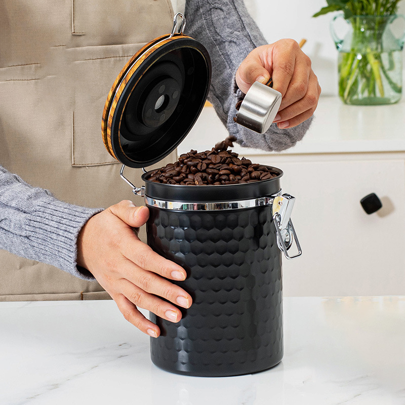 Recipientes de café de aço ino - Food Storage Stainless Steel Containers avaliação e preço