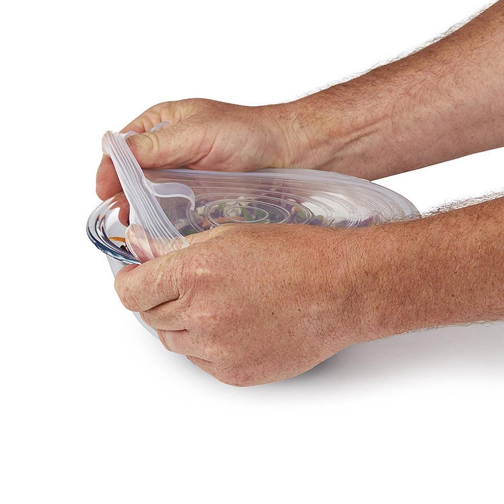 Tampas de Silicone Flexíveis p - Silicone Stretch Lid avaliação e preço