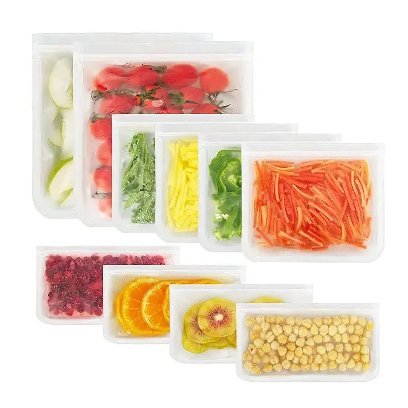 Recipientes de armazenamento d - Food Storage Reusable Bags avaliação e preço