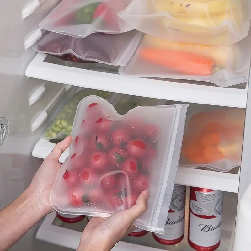 Recipientes de armazenamento d - Food Storage Reusable Bags avaliação e preço