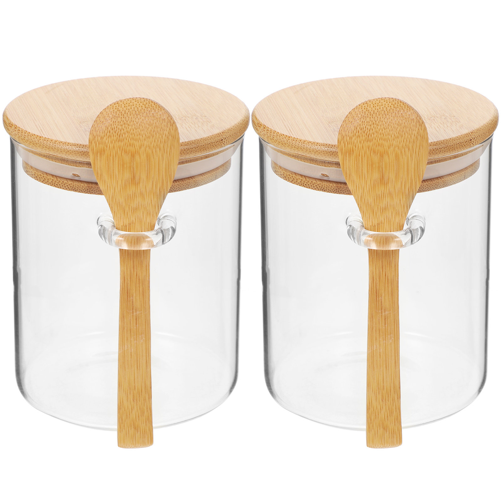 Conjunto de 2 Potes de Vidro T - Food Storage Glass Jar avaliação e preço