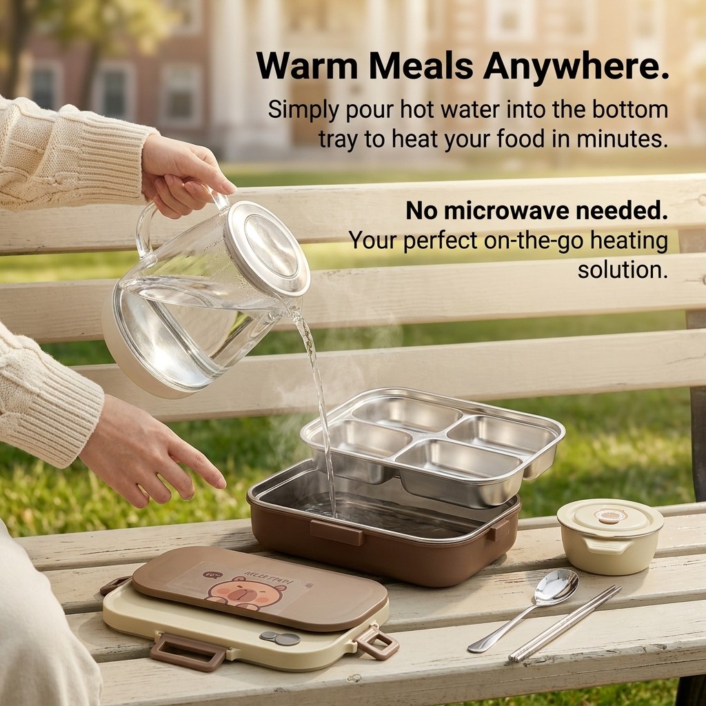 Conjunto de Marmitas de Aço In - Food Storage With Compartments avaliação e preço
