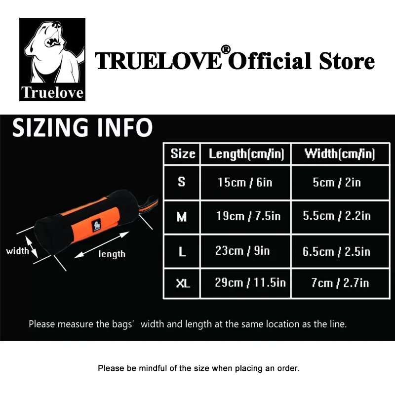 Truelove cão treinamento retri - Food Storage Reusable Bags avaliação e preço
