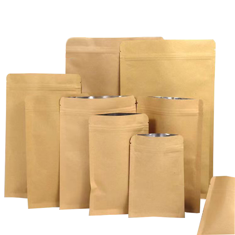 100 pçs grosso plano marrom pa - Ziploc Food Storage avaliação e preço