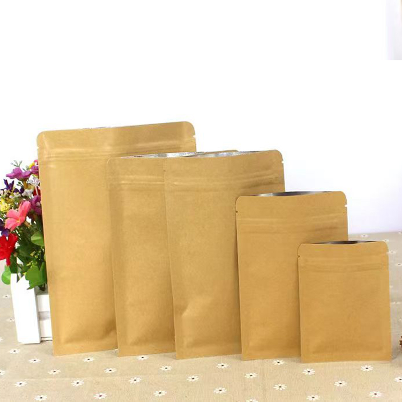 100 pçs grosso plano marrom pa - Ziploc Food Storage avaliação e preço