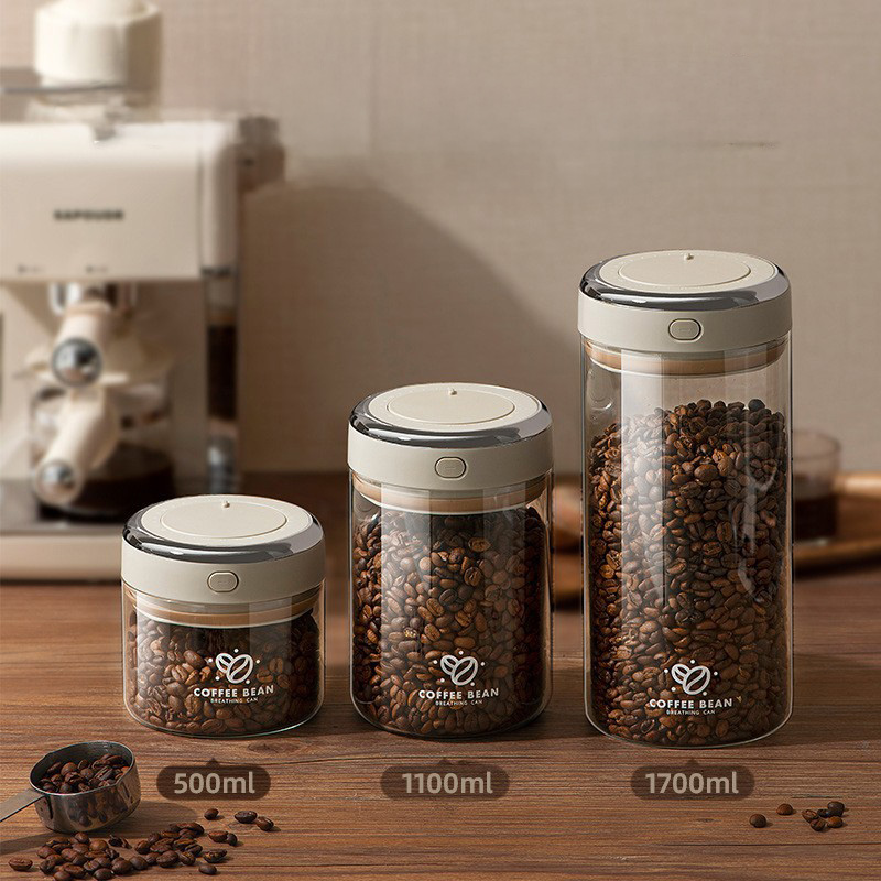 Tanque a Vácuo para Grãos de C - Food Storage Glass Jar avaliação e preço