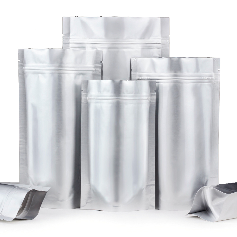 Prata Zip Lock Pure Mylar Folh - Ziploc Food Storage avaliação e preço