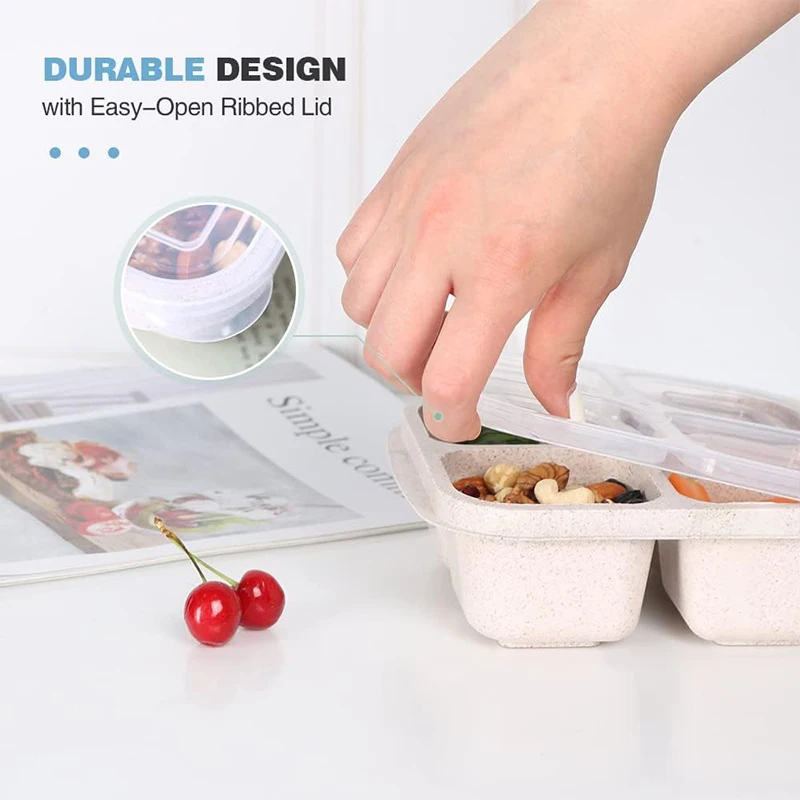 Caixa De Armazenamento De Alim - Food Storage With Compartments avaliação e preço