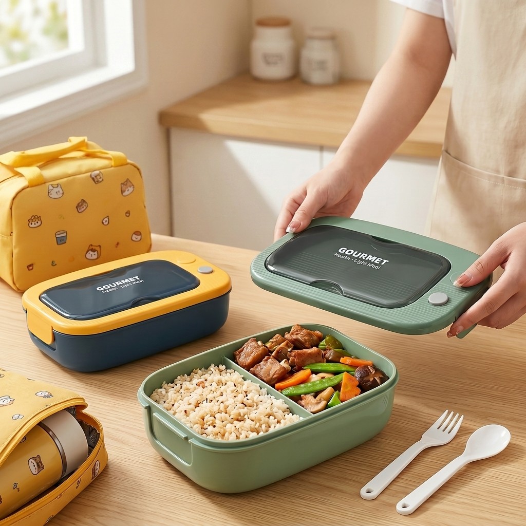 Marmita Plástica para Micro-on - Food Storage With Compartments avaliação e preço