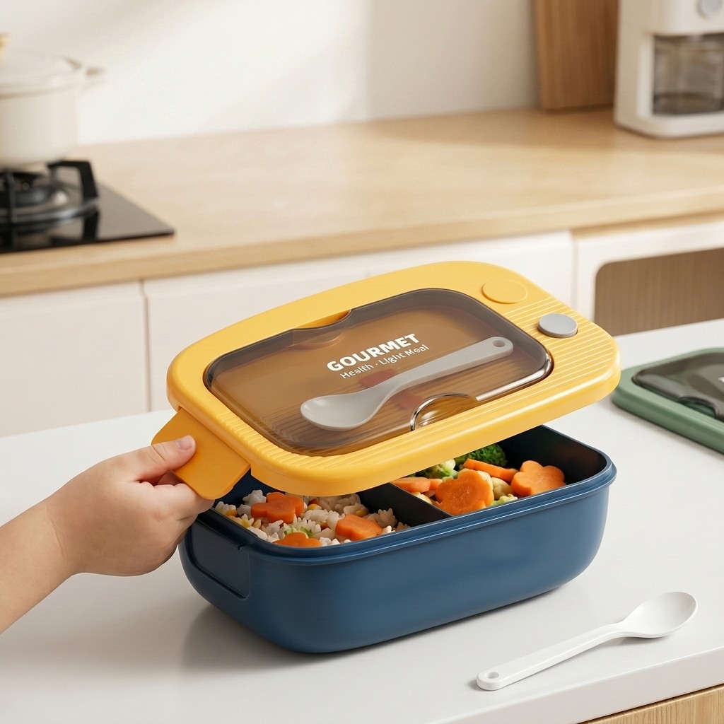 Marmita Plástica para Micro-on - Food Storage With Compartments avaliação e preço