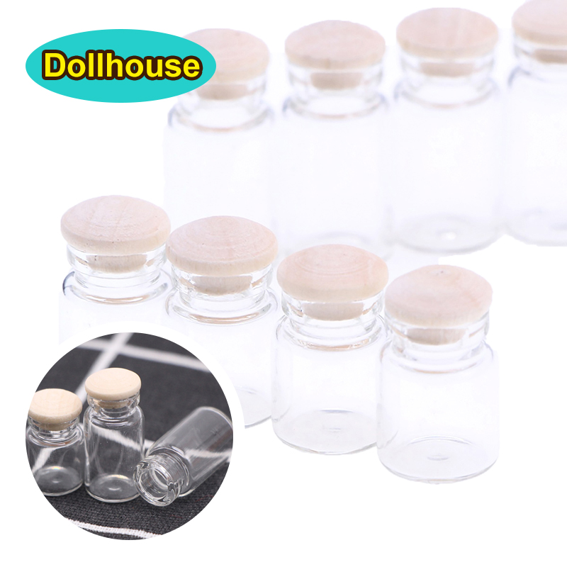 4 pçs 1:12 casa de bonecas em  - Food Storage Glass Jar avaliação e preço
