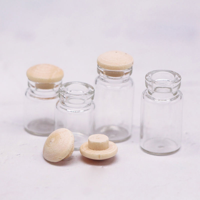 4 pçs 1:12 casa de bonecas em  - Food Storage Glass Jar avaliação e preço