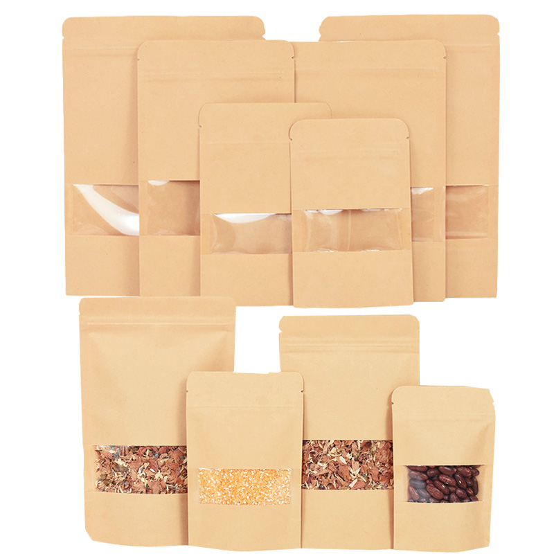 20/50 pçs sacos de papel kraft - Ziploc Food Storage avaliação e preço