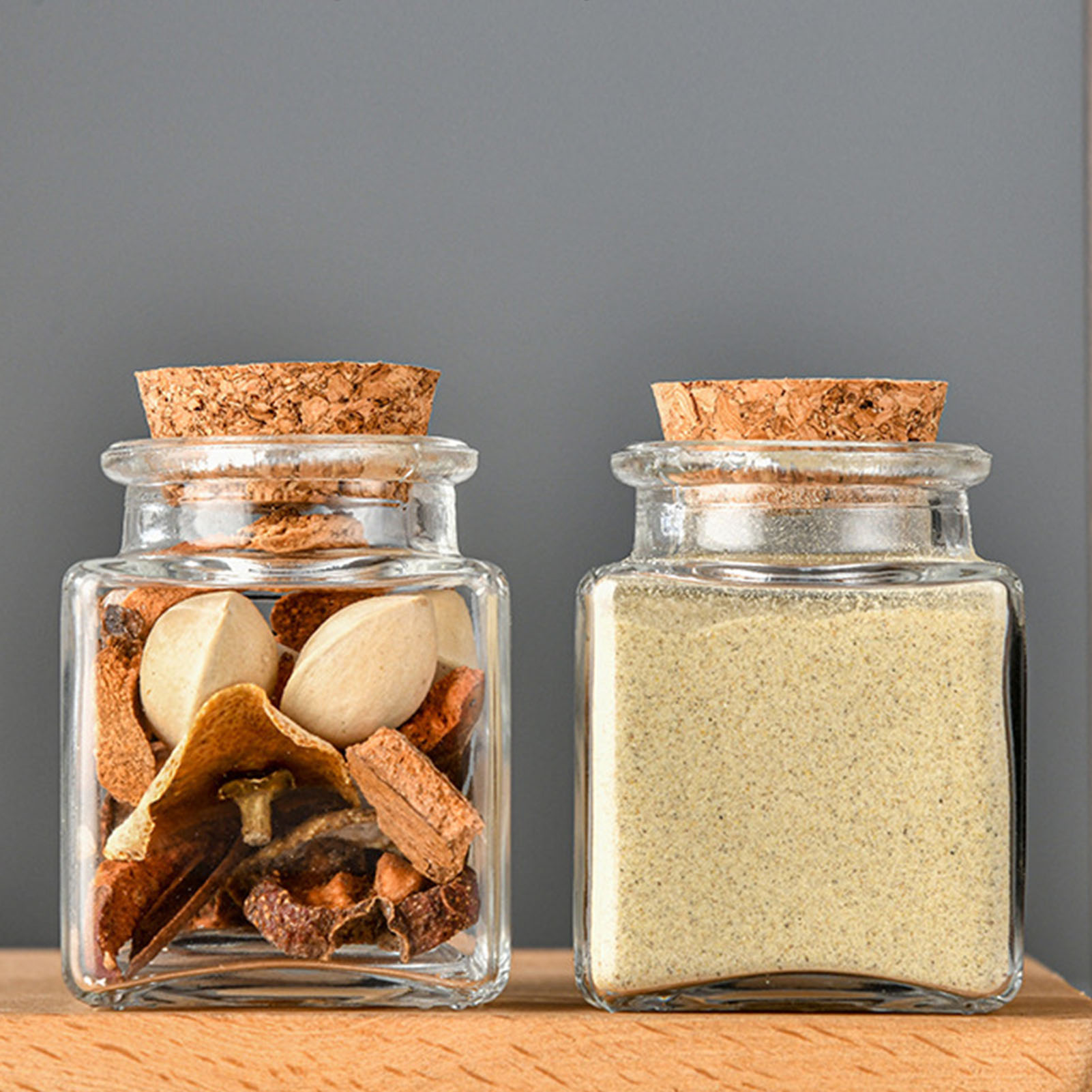1/5/10 pçs frascos de armazena - Food Storage Glass Jar avaliação e preço
