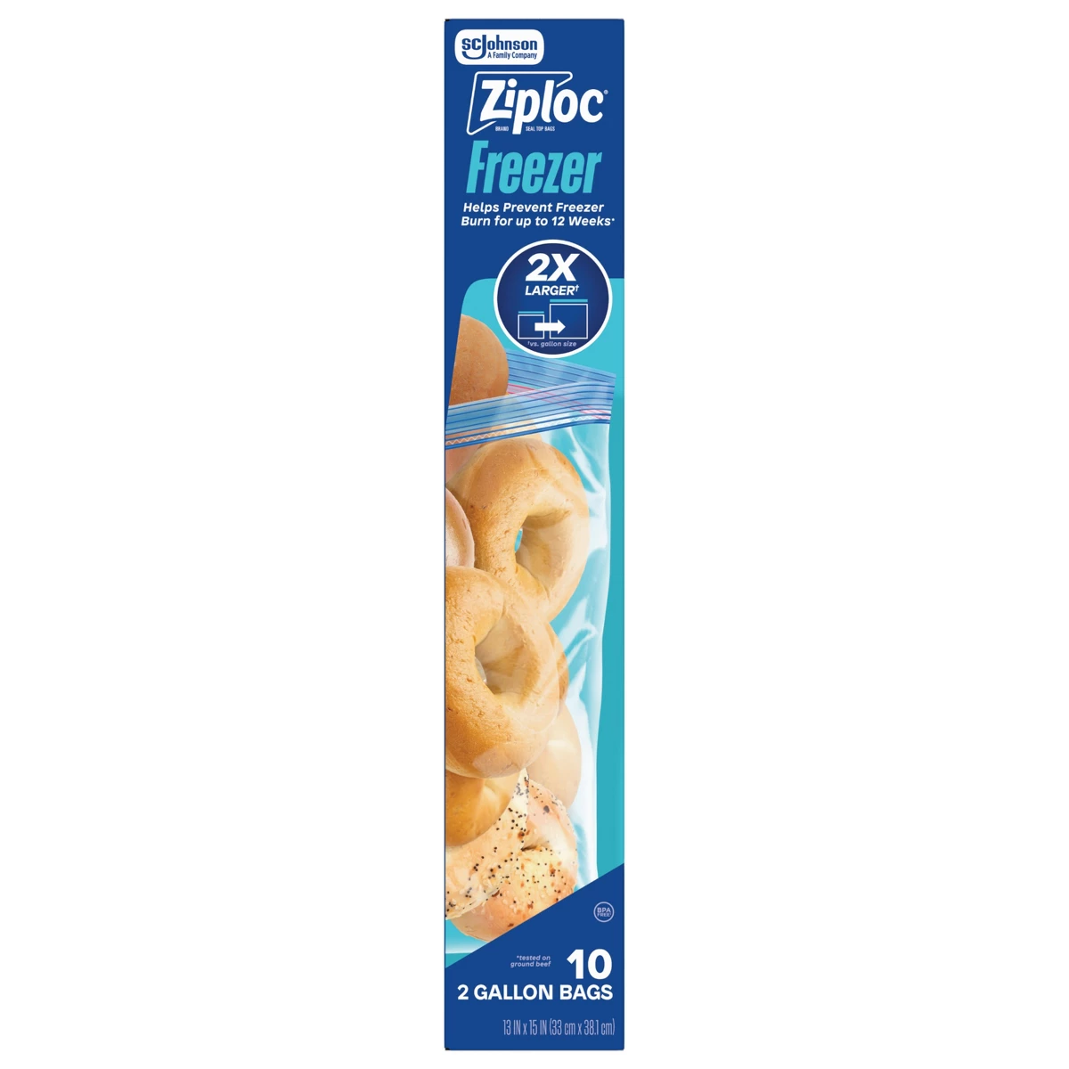 Sacos Ziploc de Dois Galões pa - Ziploc Food Storage avaliação e preço