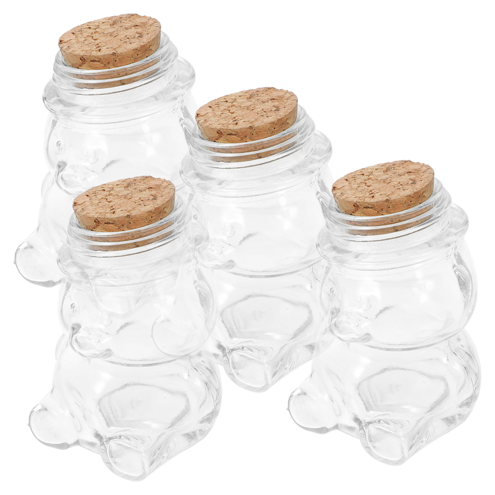 Conjunto de 4 Potes de Vidro T - Food Storage Glass Jar avaliação e preço