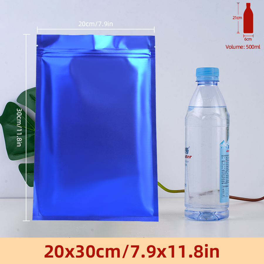 100 unidades de bolsas com zíp - Food Storage Reusable Bags avaliação e preço