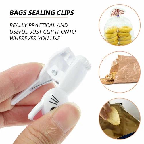 Clipes de Saco em Formato de G - Food Storage Reusable Bags avaliação e preço